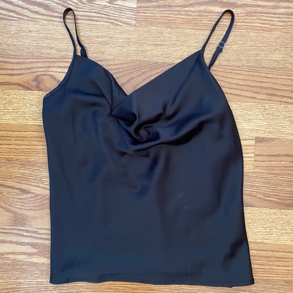 Silk tank top